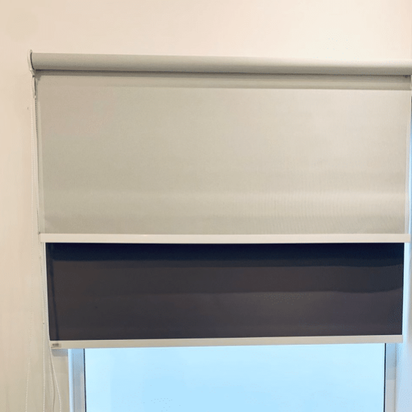 MODELO ENRROLLABLE BLACK OUT Y MODELO MALLA SOLAR DEL 5 DE LUZ NAURAL 2